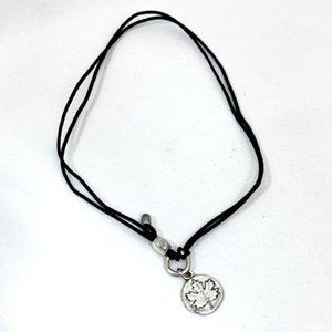 Alex & Ani Maple Leaf Pull Cord Bracelet
